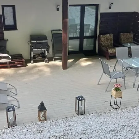 Kaszuby Punkt Klonowo Sauna Klima Basen Apartmán Przywidz (Gdansk)