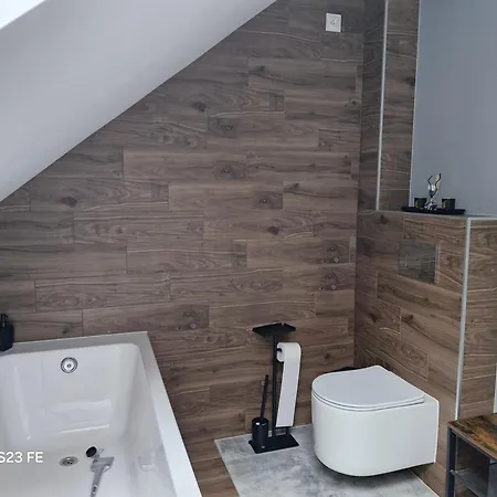 アパート Kaszuby Punkt Klonowo Sauna Klima Basen プシビツ