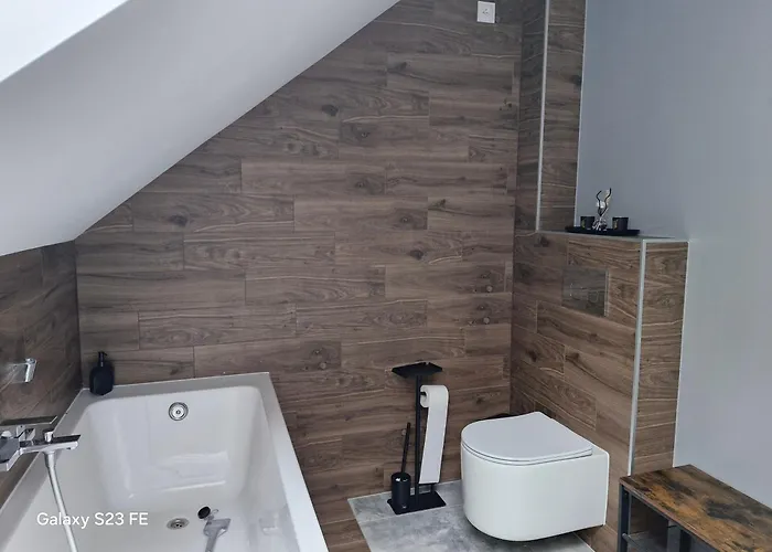 Lägenhet Kaszuby Punkt Klonowo Sauna Klima Basen Przywidz (Gdansk)